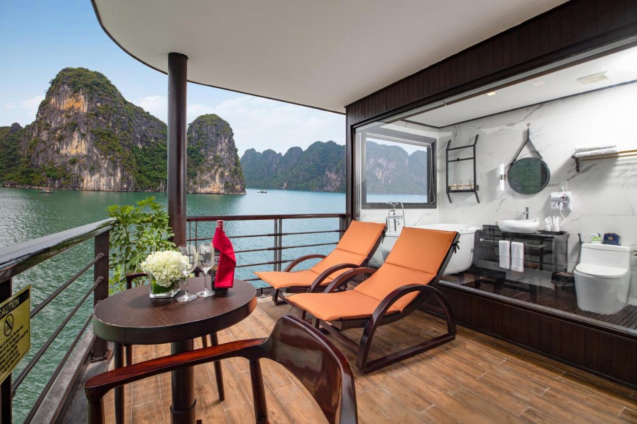 Peony Cruises Hotell Ha Long Eksteriør bilde