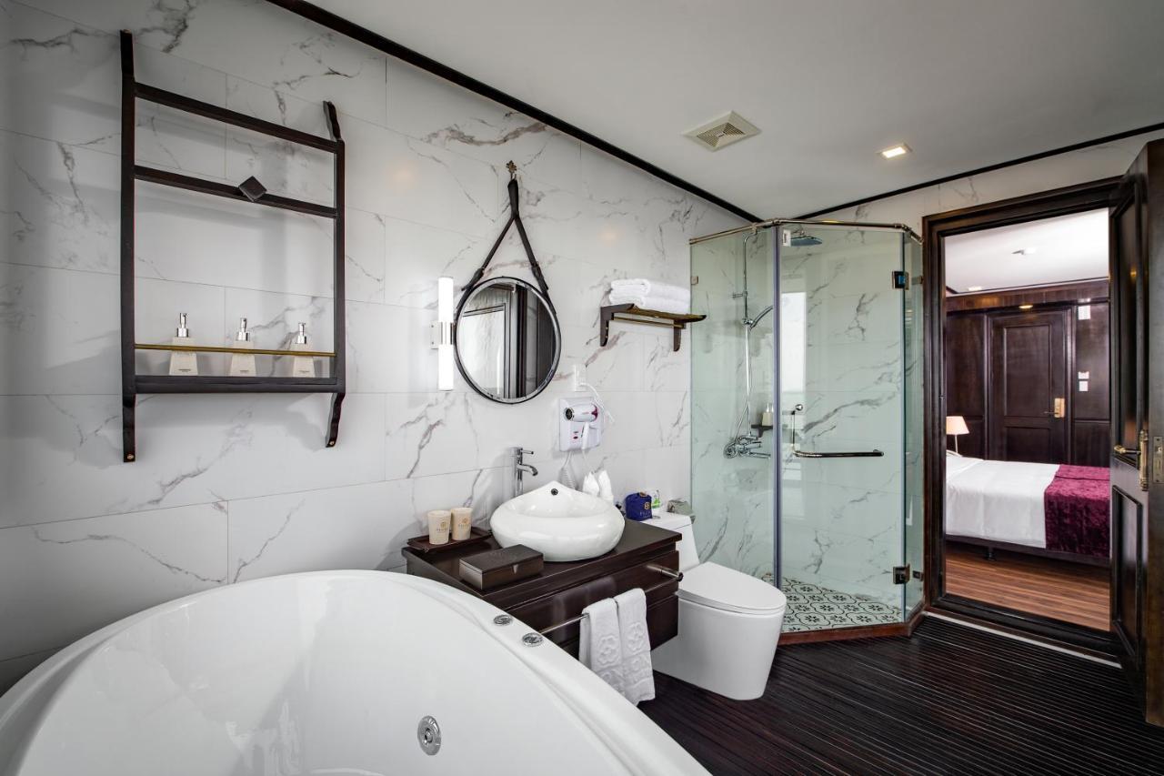 Peony Cruises Hotell Ha Long Eksteriør bilde
